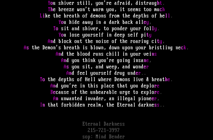 eternal darkness by Jandor