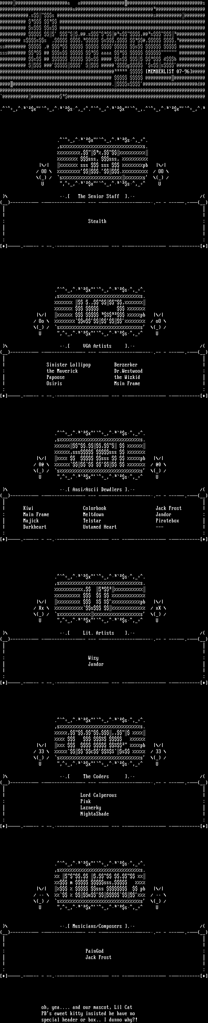 Member list (7/96) by Piratebox