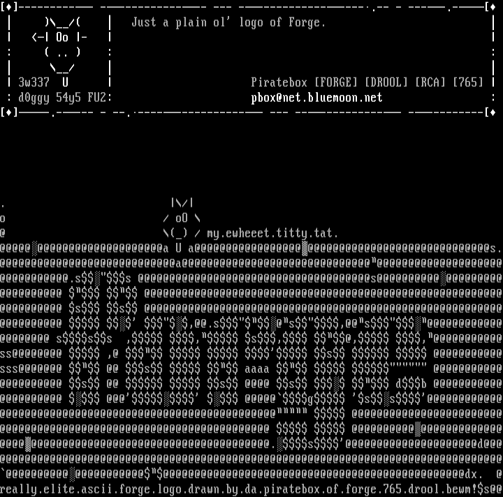 forge logo by Piratebox