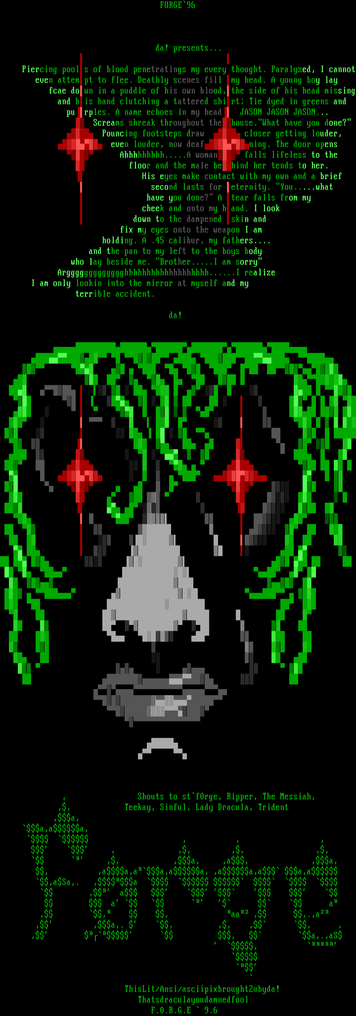 ansi/ascii/lit in one! by Dracula