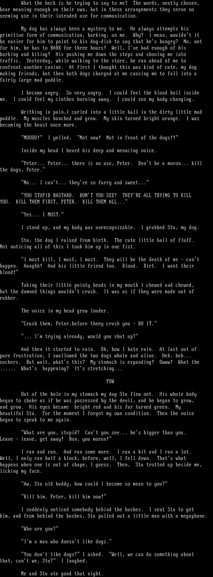 Altered Beast in the 1st Person by Cthulu,Tom,Pete,Padd