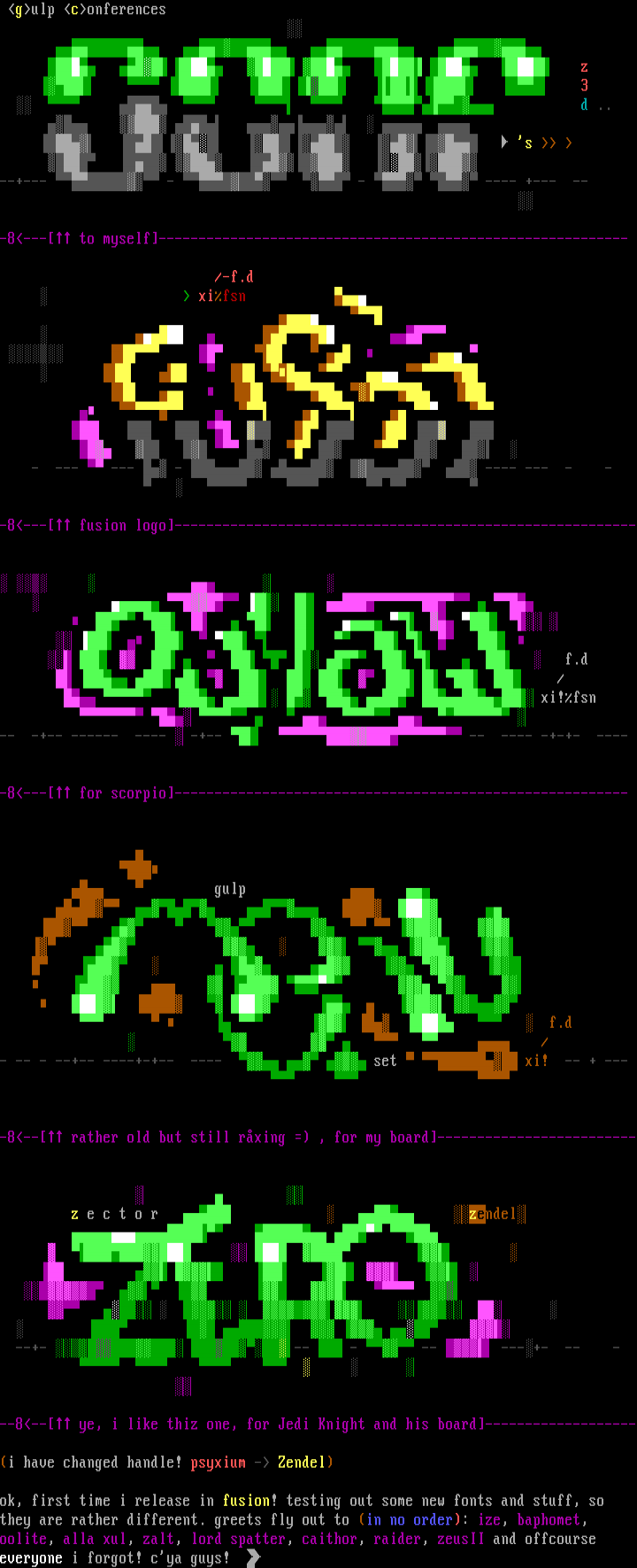 fusion colly by zendel