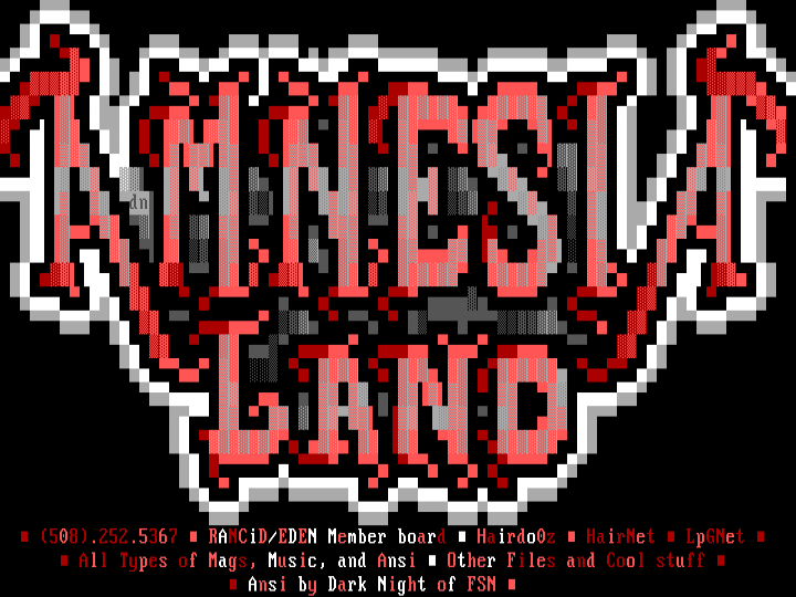 Amnesia Land by Dark Night