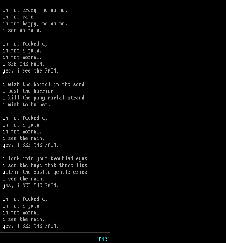 Rain by fender