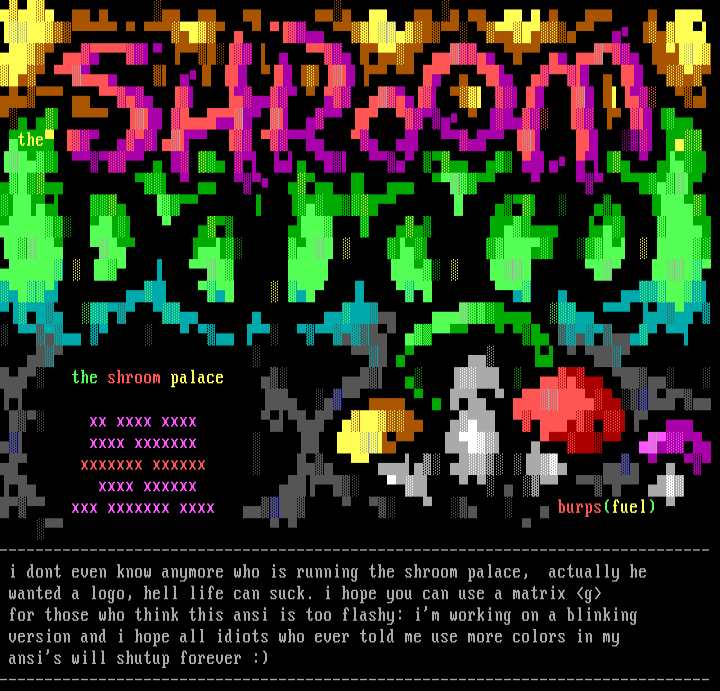 The Shroom Palace by burps