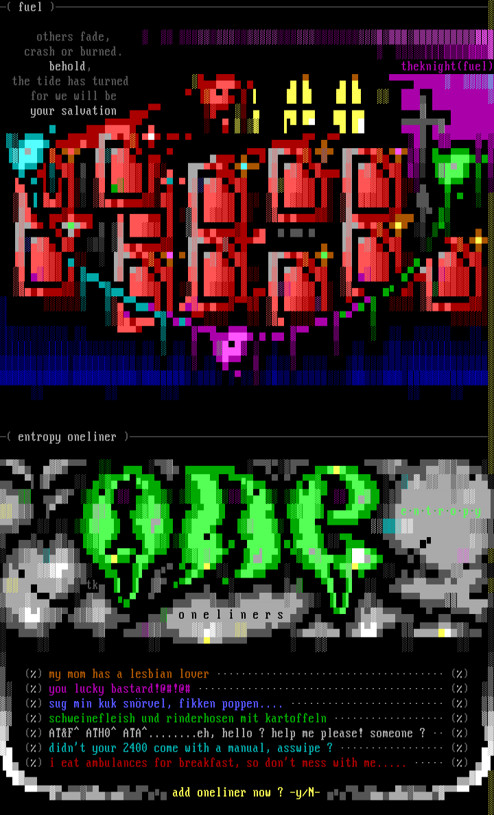 Ansi logos pack 13 by The Knight