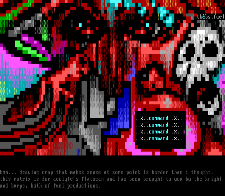 flatscan matrix by the knight & burps