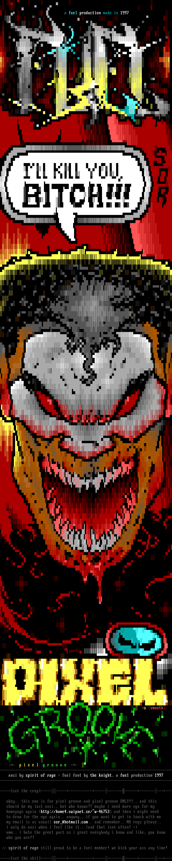 pixel groove by spirit of rage