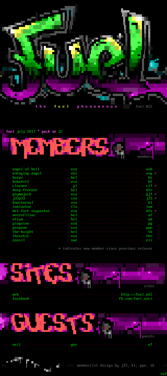 fuel memberlist by fuel