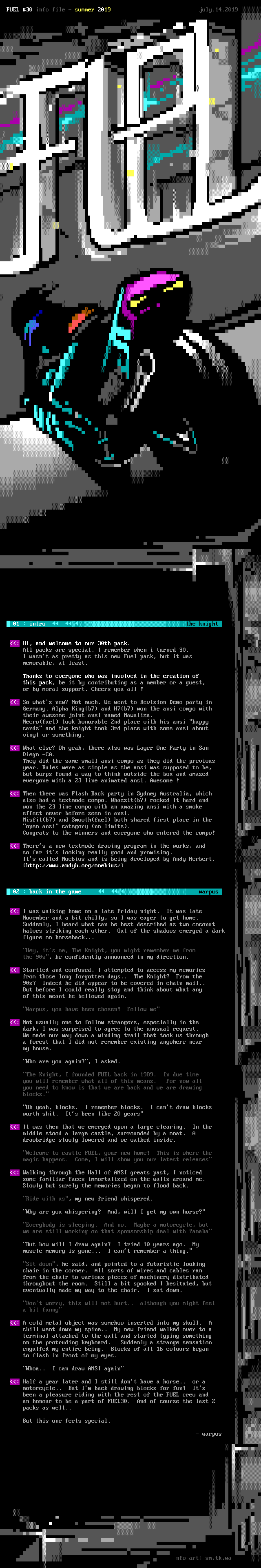 fuel #30 info