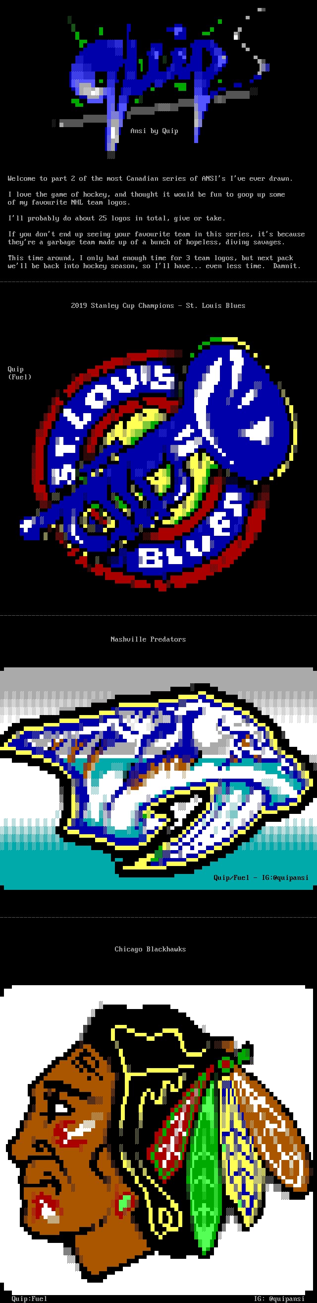 NHL Logo Colly Pt. 2 by Quip