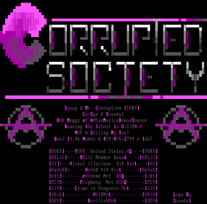 Corrupted Society by Scandal