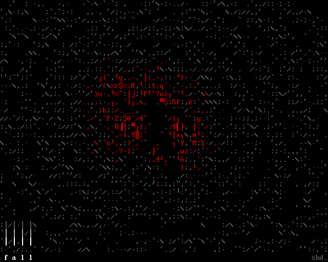 fall by shadow