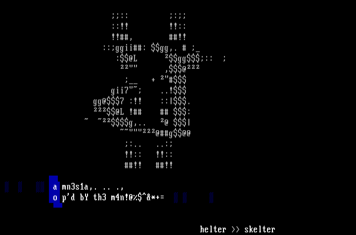 amnesia askii by hELtER sKELtEr