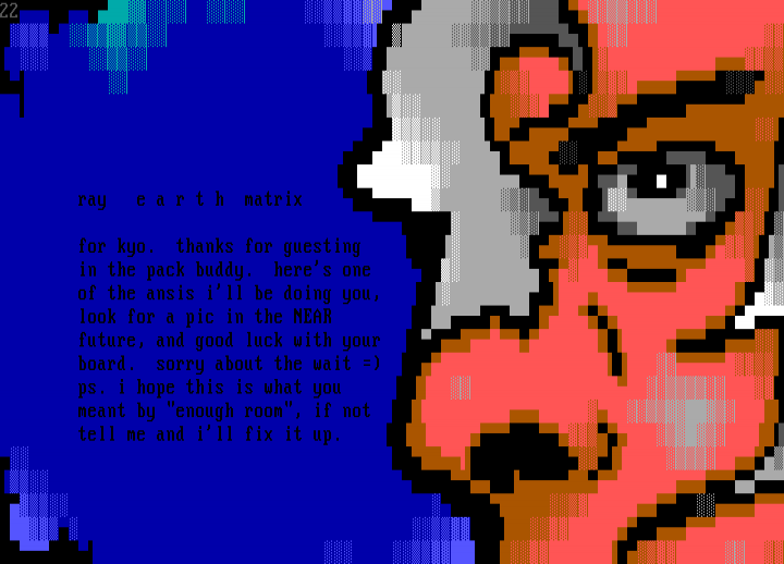 ray earth matrix by catch22