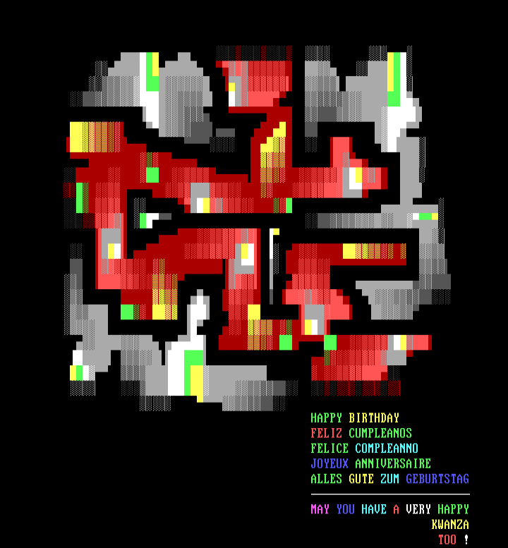 HAPPY BIRTHDAY GLUE! by drs