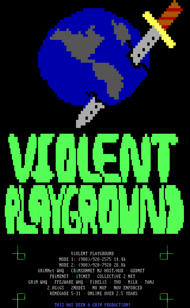 Violent Playground Ad #1 by The 'Kidd