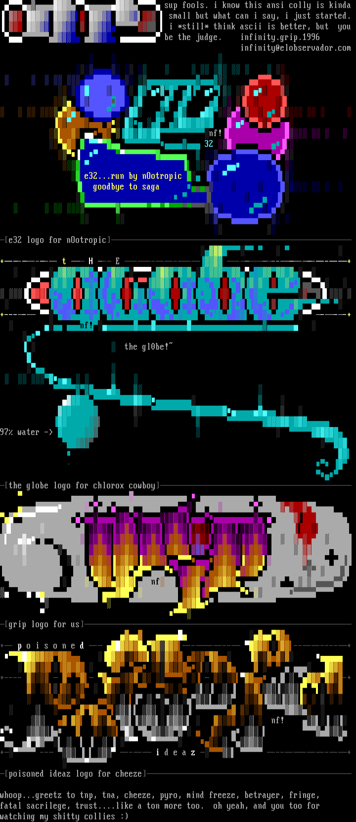 12/95 ansi collection by infinity