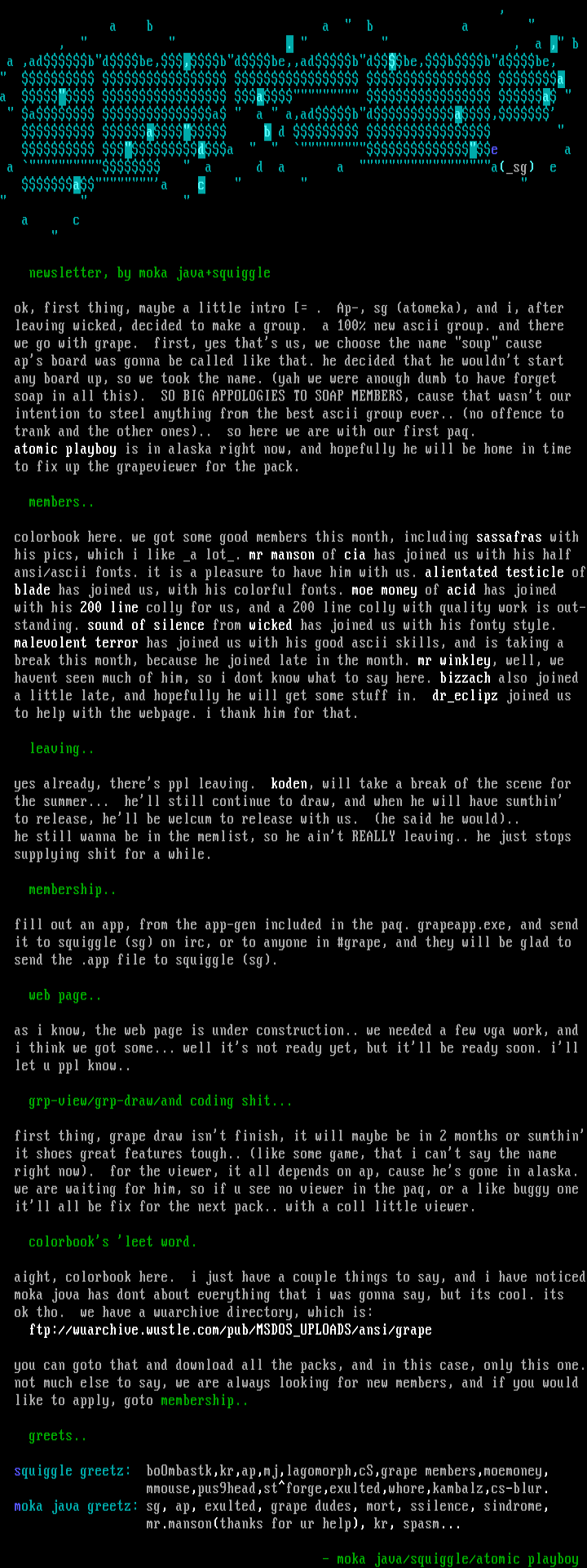 Newsletter by Staff