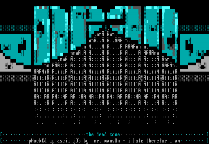 the dead zone by mr.manson