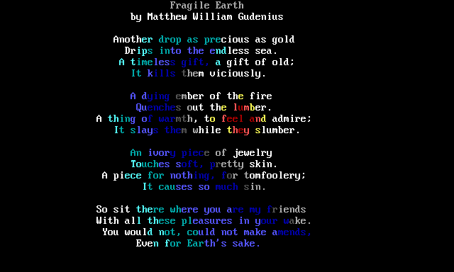 Fragile Earth by Darkhawk
