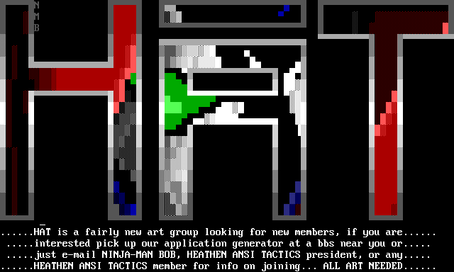 Ansi Logo...JOIN! by NMB