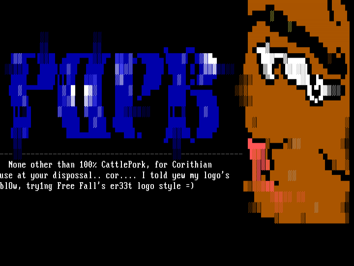 " S1ck compo 2 ansi " by Trident