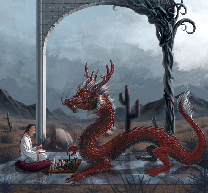 A Game of Chess by Gecko