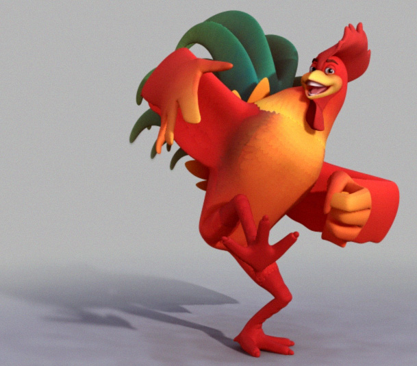 Rooster by Steven Stahlberg
