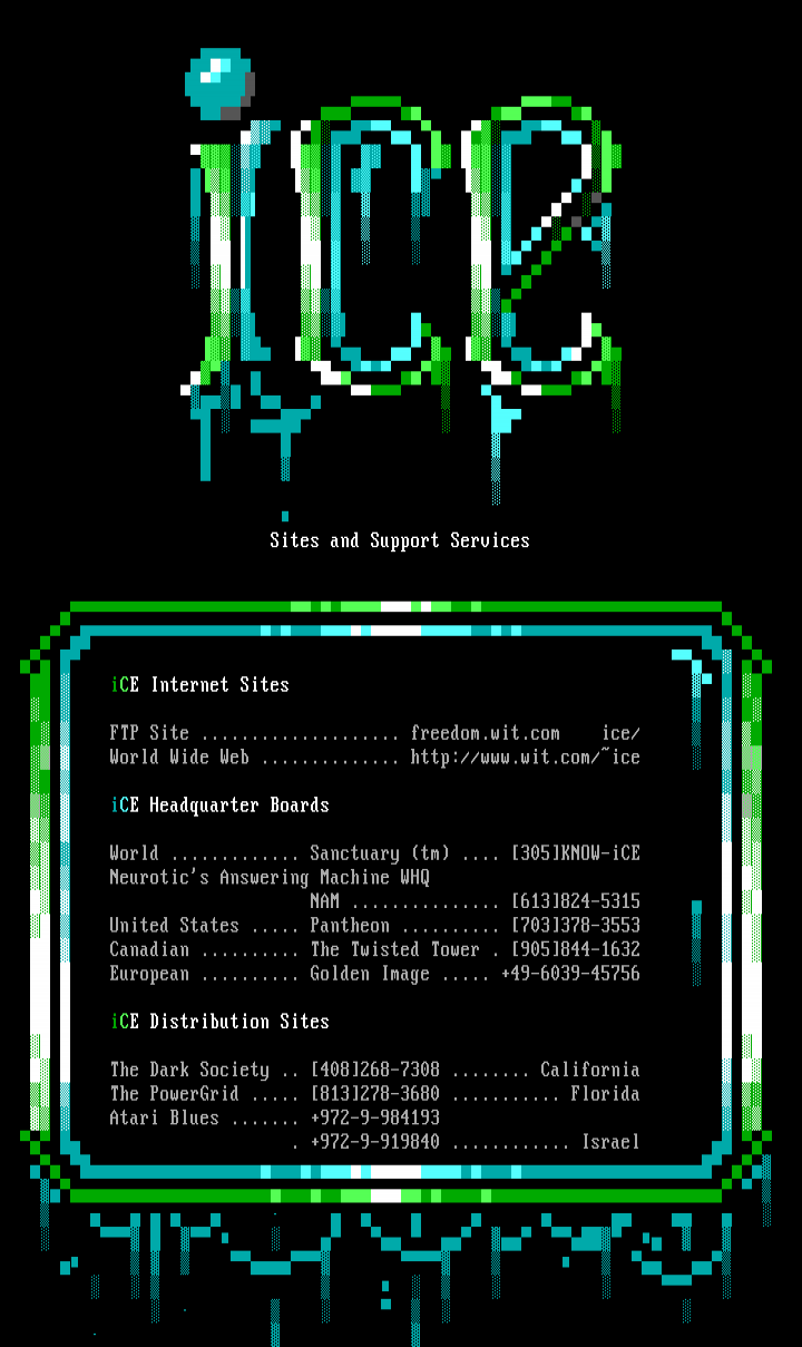 05/95 Sites Listing by iCE Staff