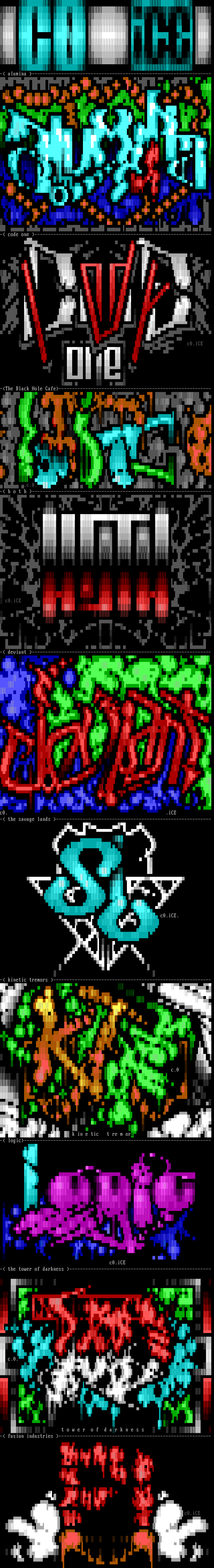 buncha logos by count zer0