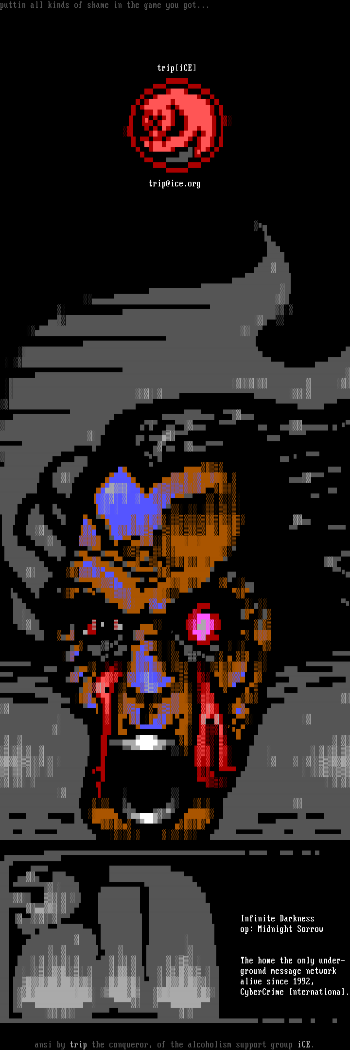 Infinite Darkness by Trip