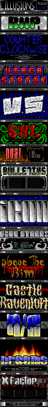 ANSi_Fonts #1 (b) by Lord iLL
