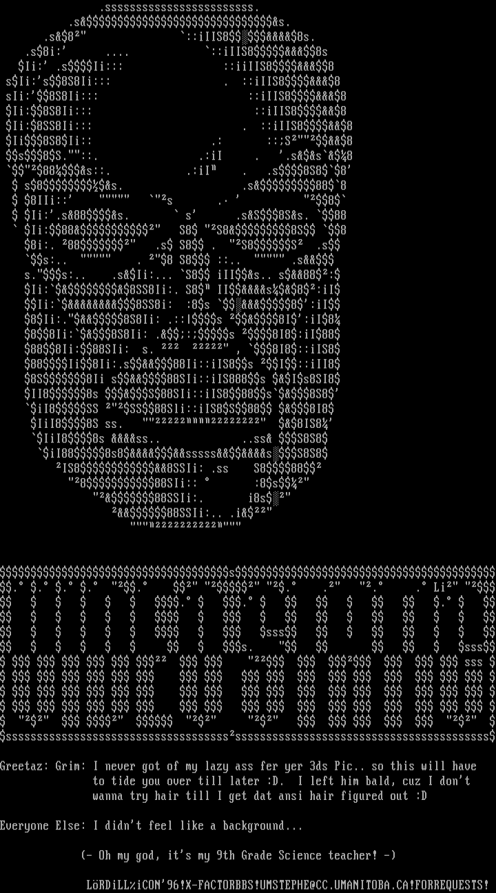 vsb ascii by Lord iLL