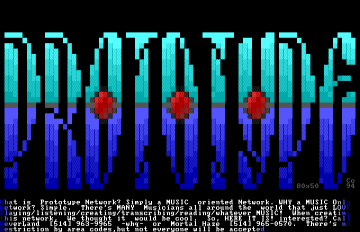 Prototype Logo by Coluche