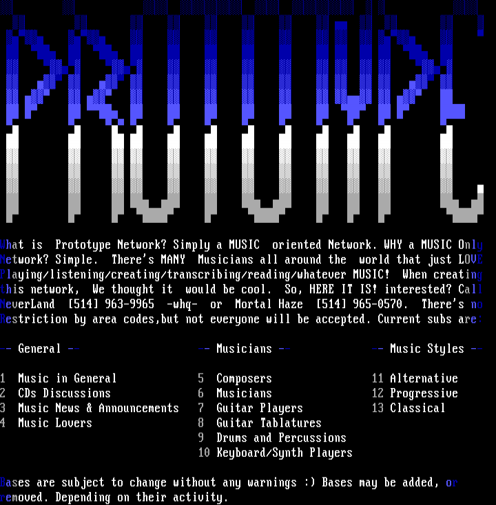 Prototype Logo by The Night Prowler