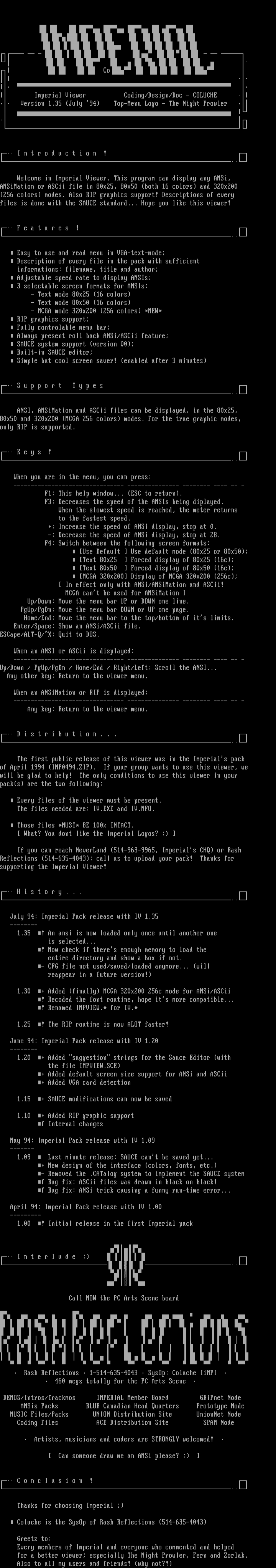 Imperial Viewer's information by Coluche