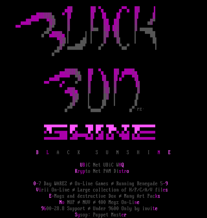 Black Sunshine by Reznor