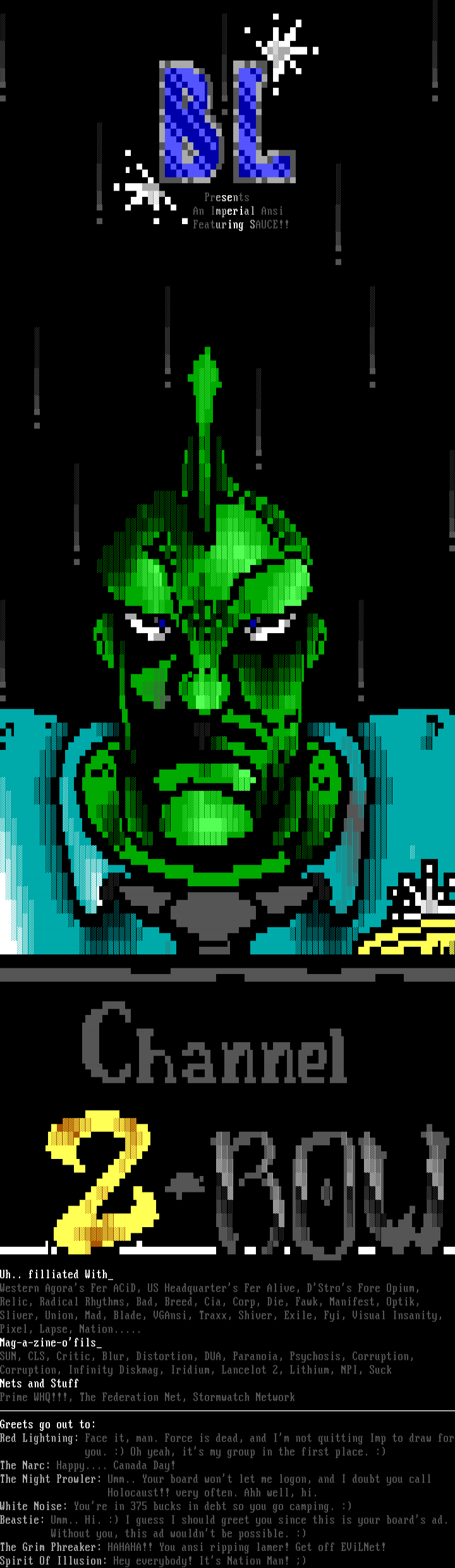 Channel Zer0! by Black Lightning