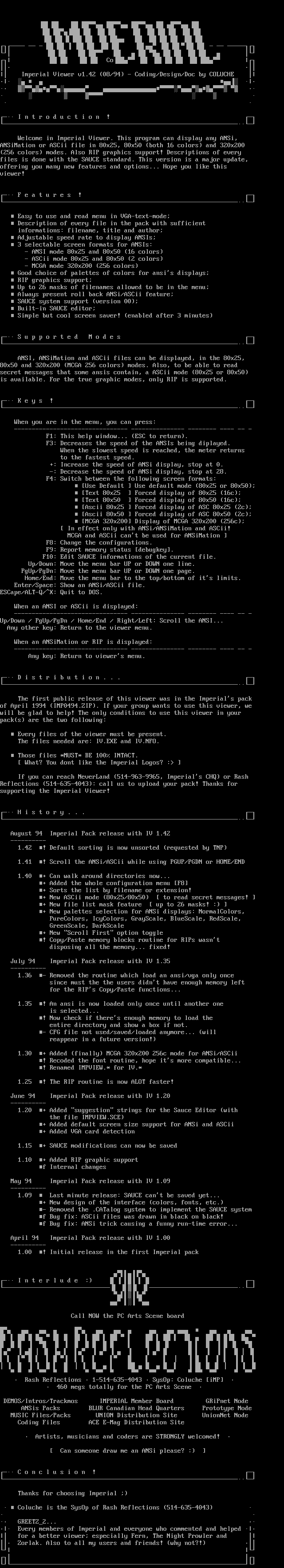 Imperial's Viewer: Info File by Coluche