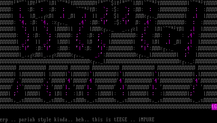 liquid ascii by magma
