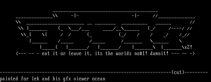 ocean# by xzip