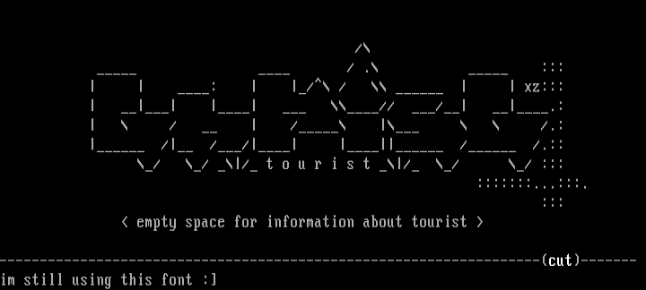 tourist by xzip