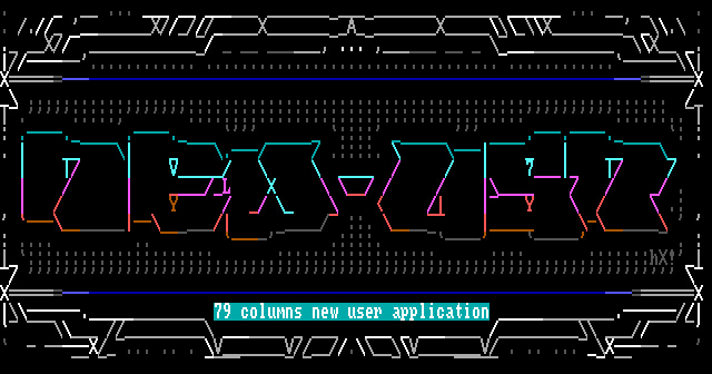 new user application by haliphax