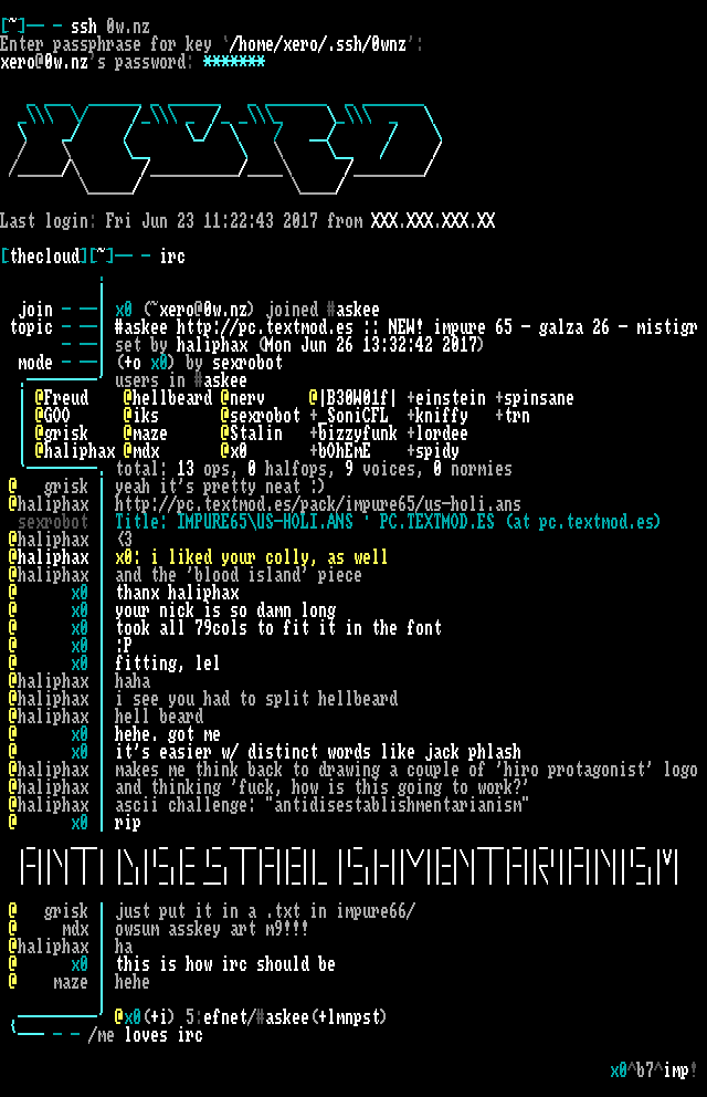irc challenge by xeR0