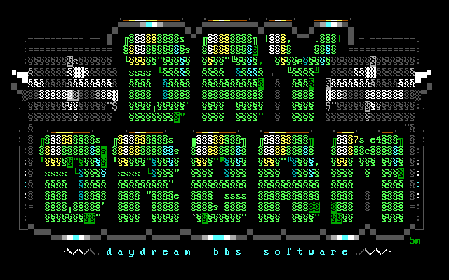 DayDream BBS logo by Smooth