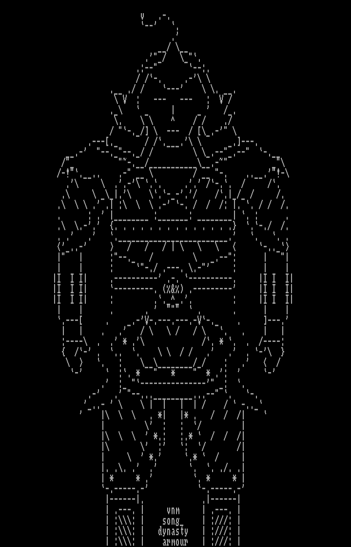 Chinese Song Dynasty Armour by venam