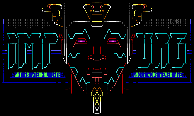 ASCII Gods by aNACHRONiST