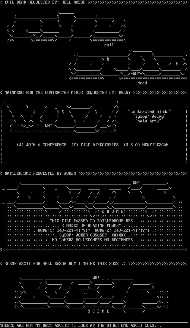 little ascii colly by warhawk