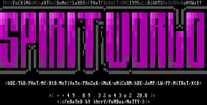 lArrY`S sPiriT WoRLD LoGo01 by lArrY